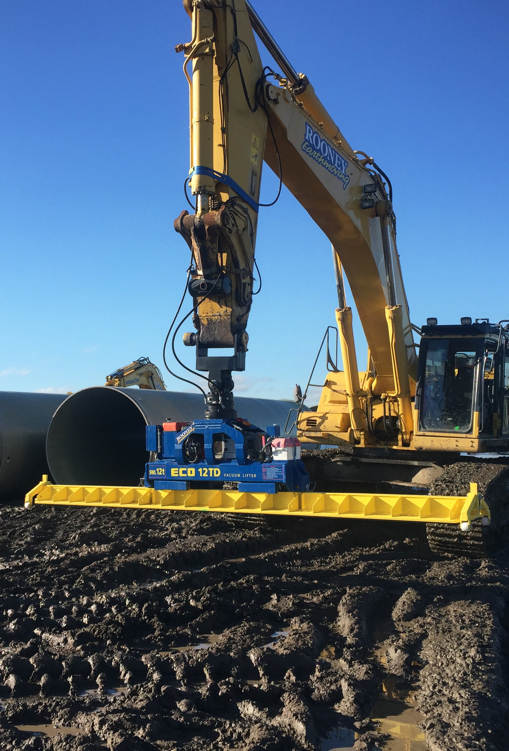 Vacuum Pipe Lifters International Pipeline Services (IPS)